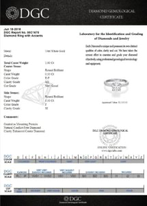 Diamond Certification