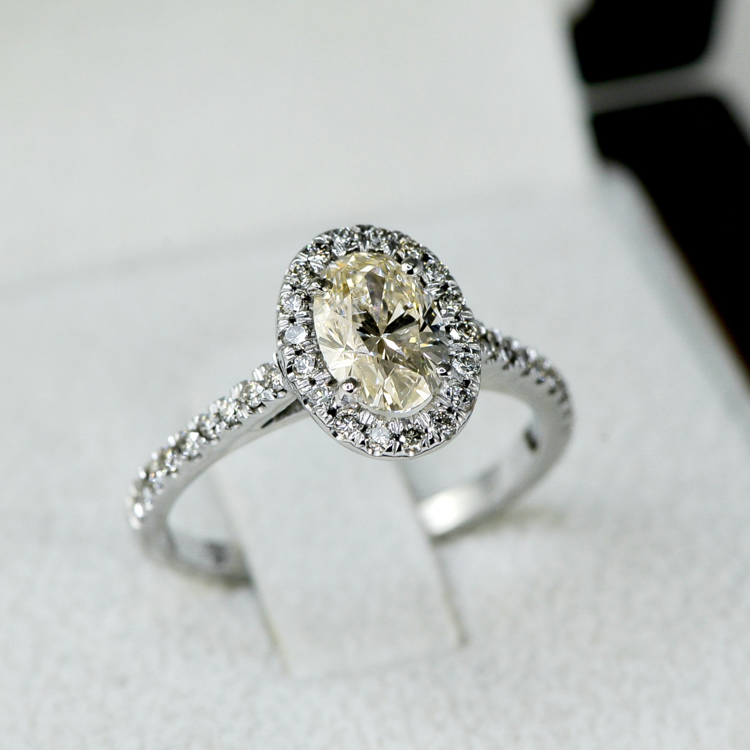 Oval Cut Diamond Ring