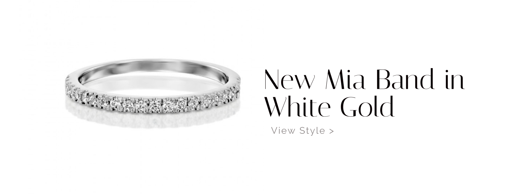 Pave Matching Band