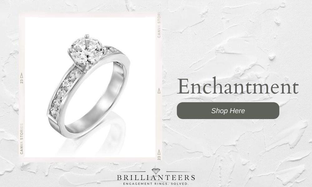 Channel Setting Diamond Ring