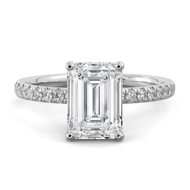 The Jane Emerald Diamond Ring