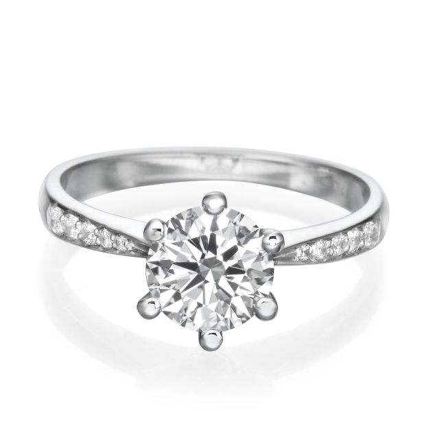 1/3 Carat Diamond Ring | Brillianteers